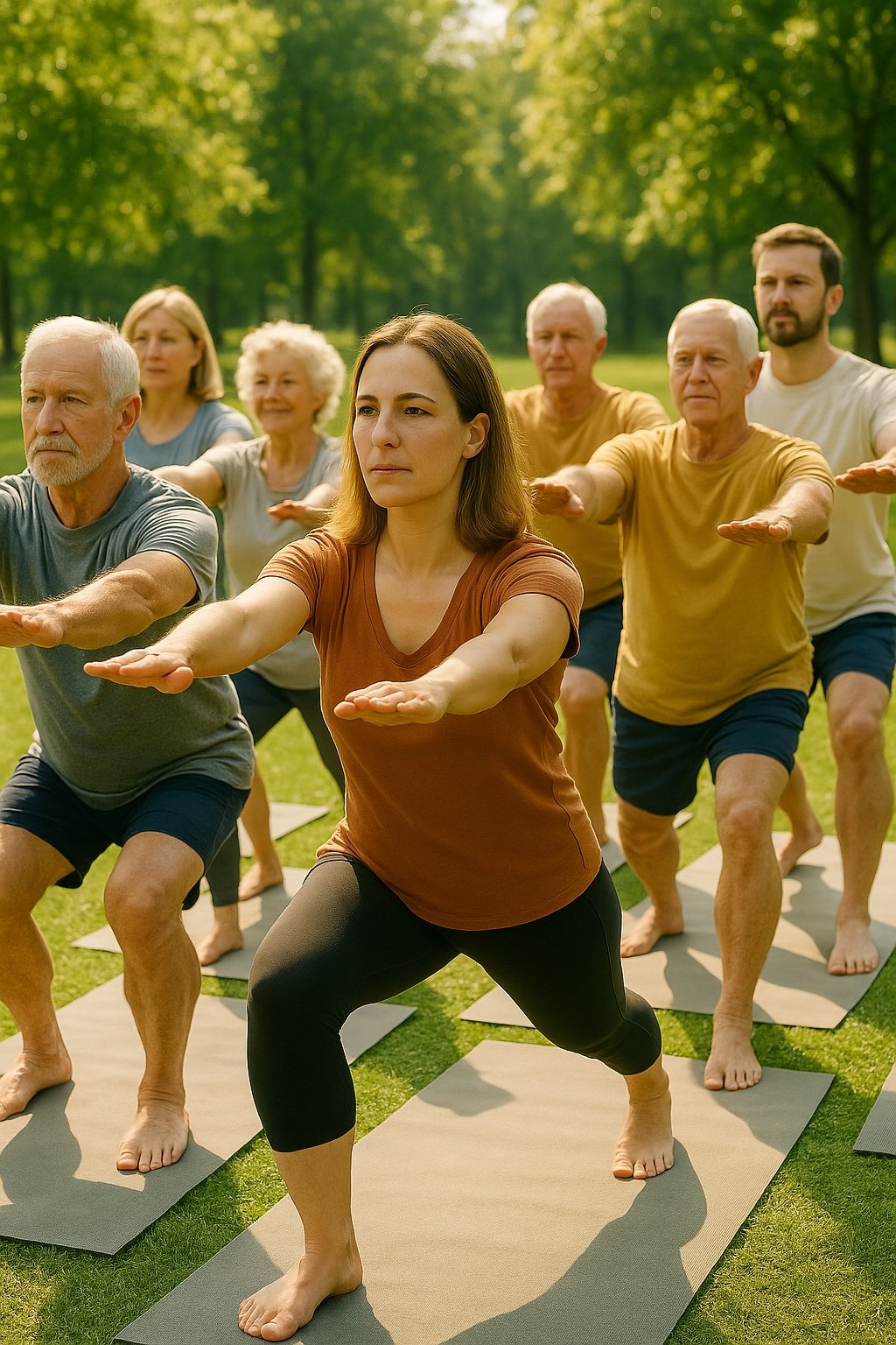 People improving their meniere's disease through exercise