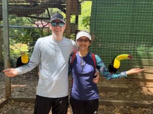 Dr. Ramdath travelling with her husband with Menieres Disease